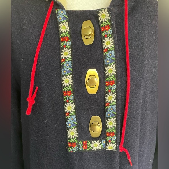 Wool Ethnic Coat - Picture 3 of 12